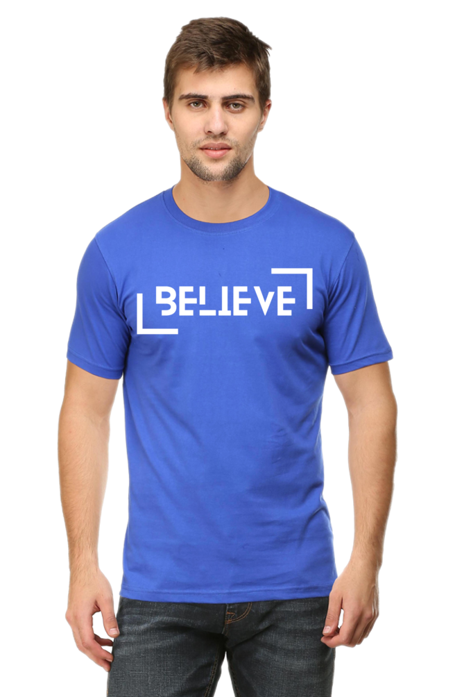 BELIEVE MENS T-SHIRT