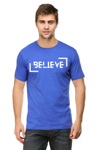 BELIEVE MENS T-SHIRT