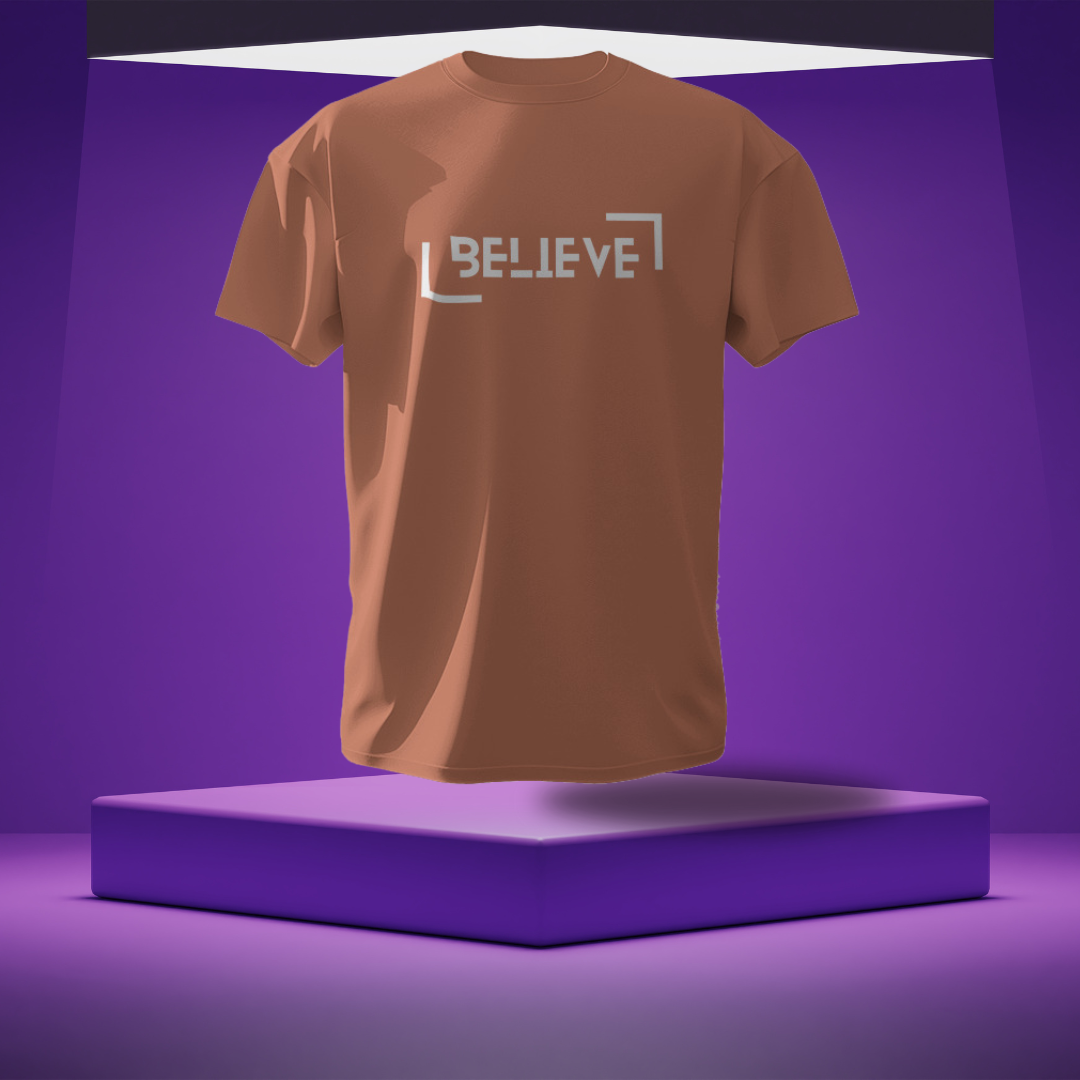 BELIEVE MENS T-SHIRT