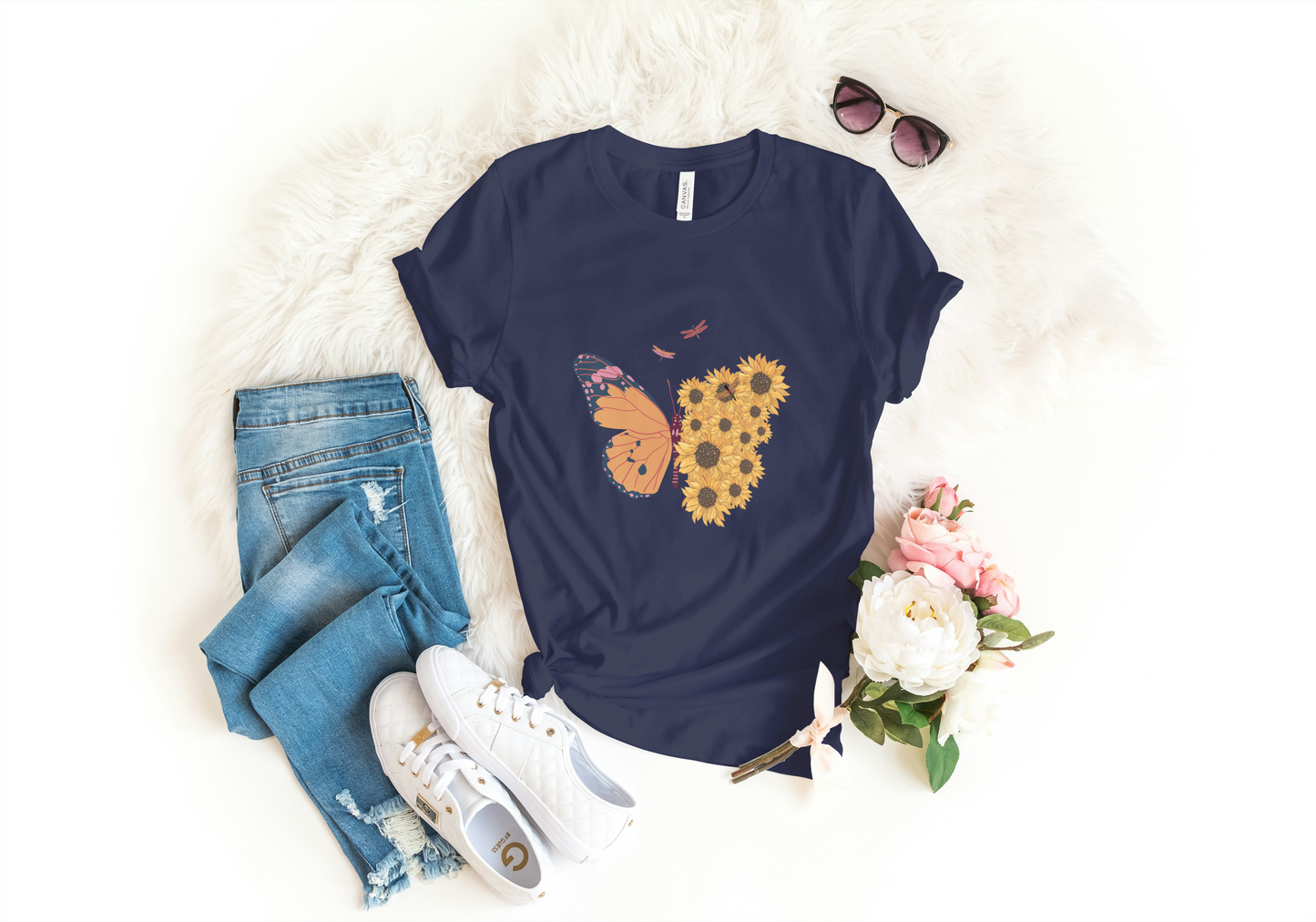 BUTTERFLY WOMEN'S T-SHIRT