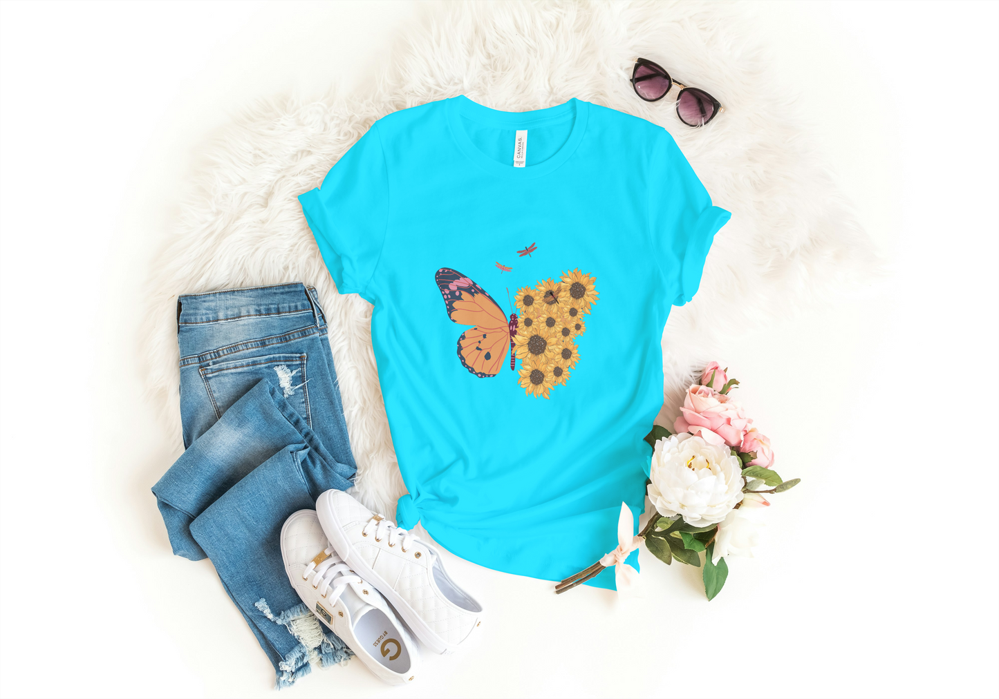 BUTTERFLY WOMEN'S T-SHIRT