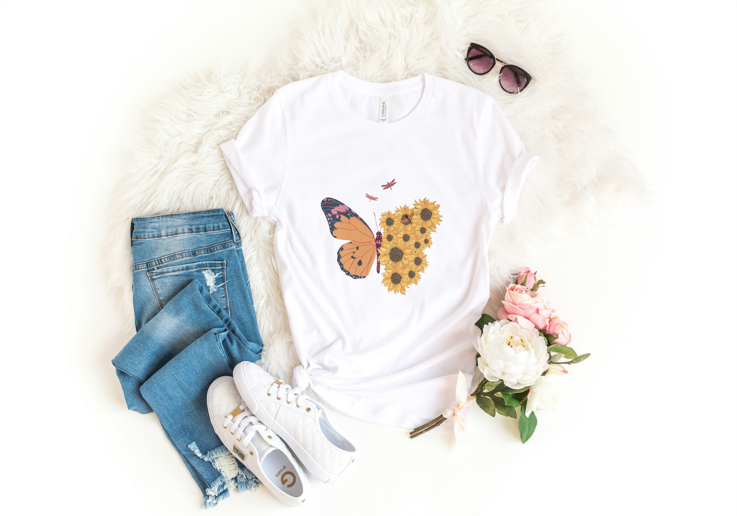 BUTTERFLY WOMEN'S T-SHIRT